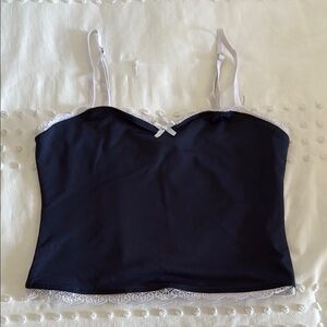 Edikted Alara Lace Trim Tank Top